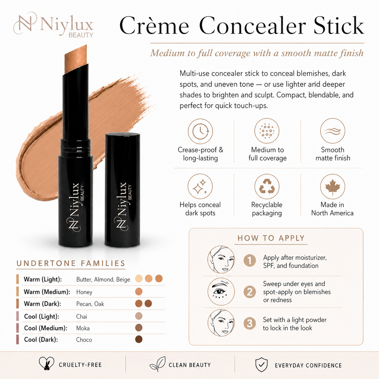 Creme Concealer Stick